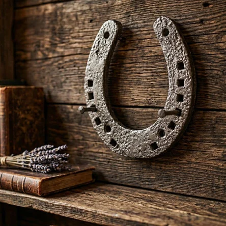 Подкова хоженная на удачу и достаток рандомная